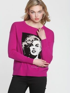 NWT LABEL+thread Monroe Crew - Orchid, size M